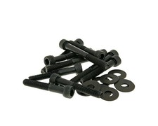 Produktbild - Schraubensatz Variomatikdeckel schwarz für Peugeot, Kymco stehend