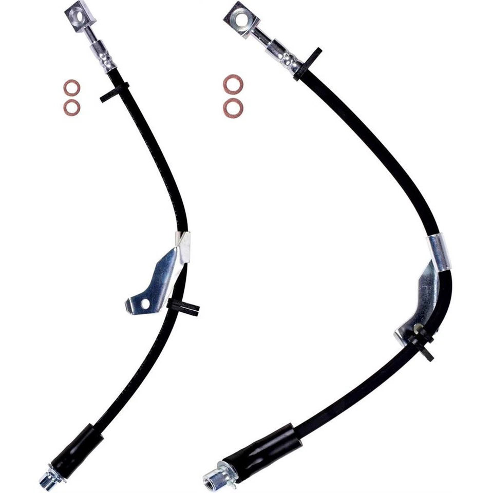 Manguera hidráulica de freno delantera izquierda y derecha para Chevrolet Equinox 2011 2012 3,0 L Foto 2 de 2