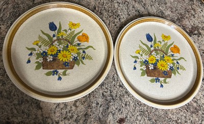 Mikasa Stone Manor Garden Bouquet Dinner Plate 10 7/8'' Set/lot Of 2