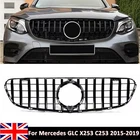 FOR Mercedes GLC Panamericana GT Grille X253 C253 SUV Coupe EXCEPT GLC63 Glossy