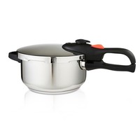 GEEPAS 4L Stainless Steel Pressure Cooker Induction Kitchen Catering Cookware