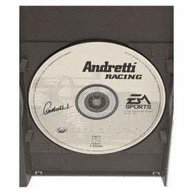 Andretti Racing (Sega Saturn, 1996) Authentic CIB Complete w/  Manual Tested