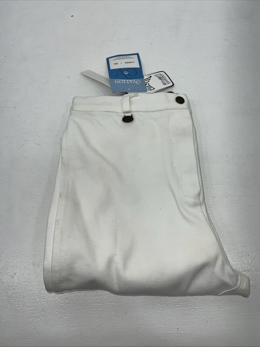 Culotte D'équitation Ovation Femme – Blanche, Taille 32 L, Neuve