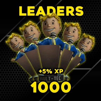 FALLOUT 76 PC x1000 LEADER BOBBLEHEADS