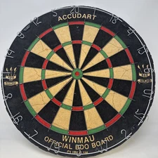 Winmau Official BDO British Darts Organization Dart Board Made In England 