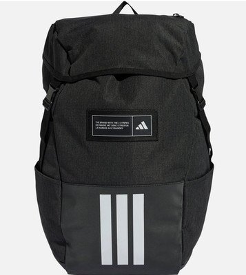 adidas Originals 4ATHLTS 3 Stripes Gym School Travel Backpack Black NWOT