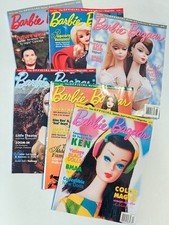 2000 Barbie Bazaar Magazine, lot of six vintage issues, complete year set