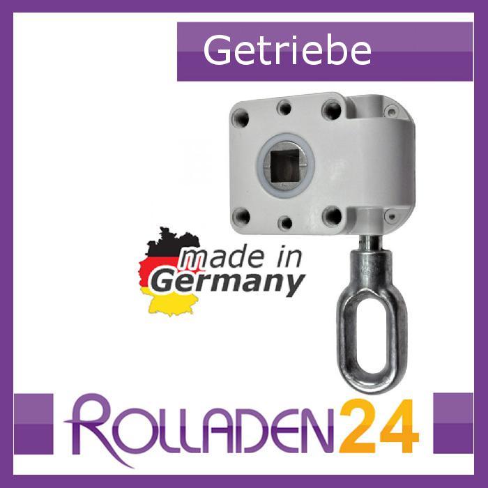 VANA SPP049 Kurbelgetriebe Mit Kurzer Öse In Weiß – Ersatzteil Für Markisen, Aluminium, 360g