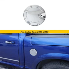 Chrome Fuel Tank Door Cover Gas Cap Tank Trim for Dodge RAM 1500 10+Accessories 