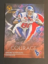 🏈 2014 Topps Valor Football Courage Parallel Card #18 Andre JOHNSON #/399 🏈