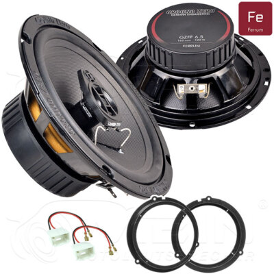 GROUND ZERO LAUTSPRECHER für FORD ECOSPORT II ab 2012 Heck Hinten Tür 120W #B09M