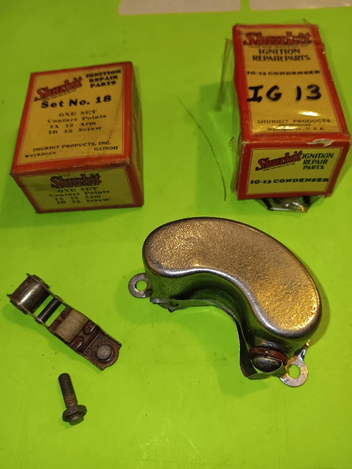 22 23 24 25 26  ESSEX HUDSON IGINTION CONTACT POINTS & CONDENSER BOSCH AUTOLITE  - Image 2 of 4