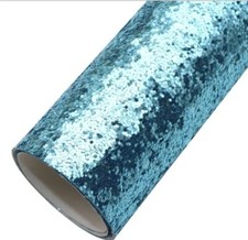 Chunky glitter navy blue FAUX LEATHER SHEET 8 X 12" 1043367 Solid
