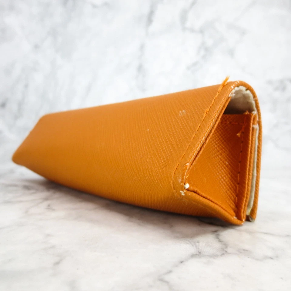 Tory Burch Gafas de sol Anteojos Naranja Rígido Abatible Top Estuche Foto 3 de 4