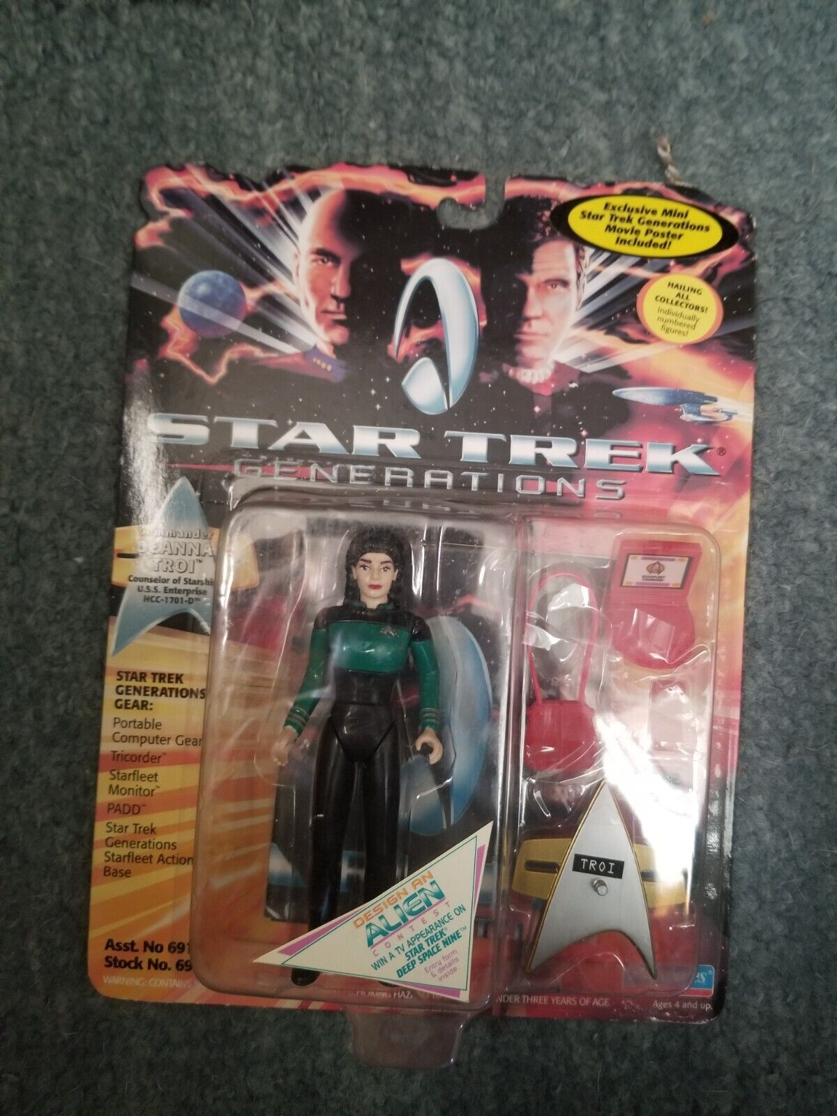 Star Trek Generations Deanna Troi Playmates action figure 1994