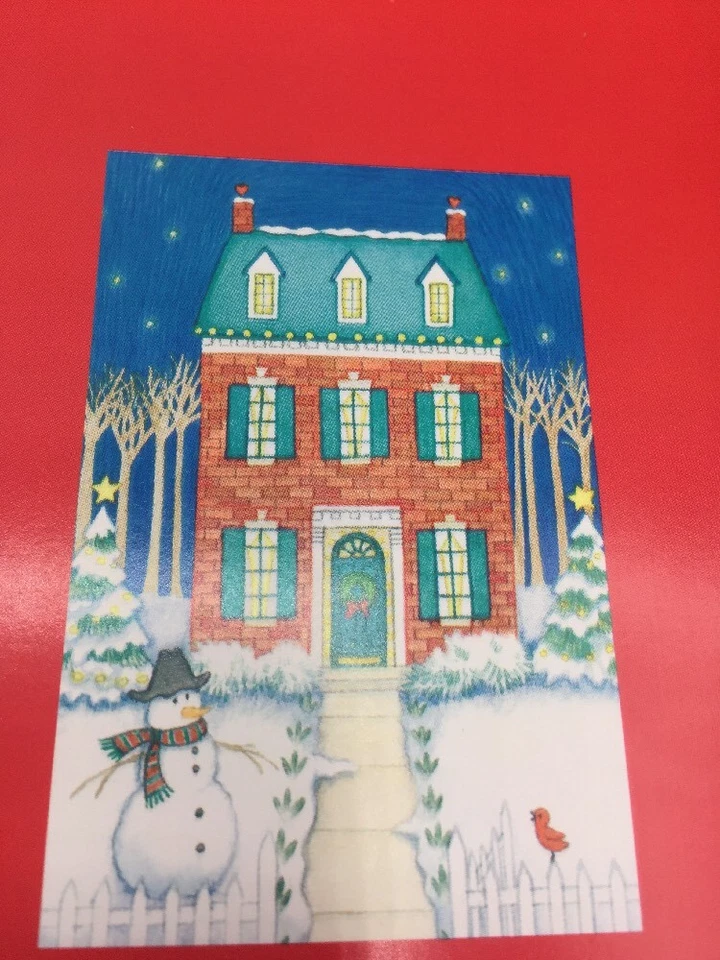 18 New Christmas Hallmark Red Greeting Cards "May Your Home Filled Love" - Image 3 of 4