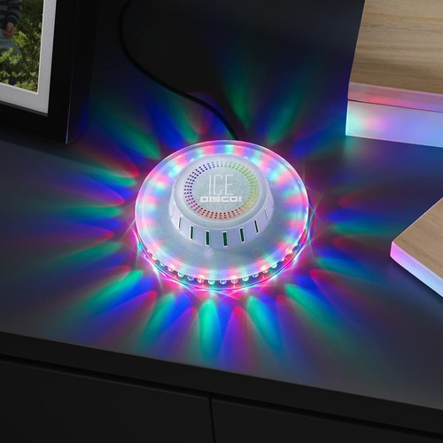 RED5 Disco 360 Ice - Colour Changing LED Sound Reactive Portable Disco ...