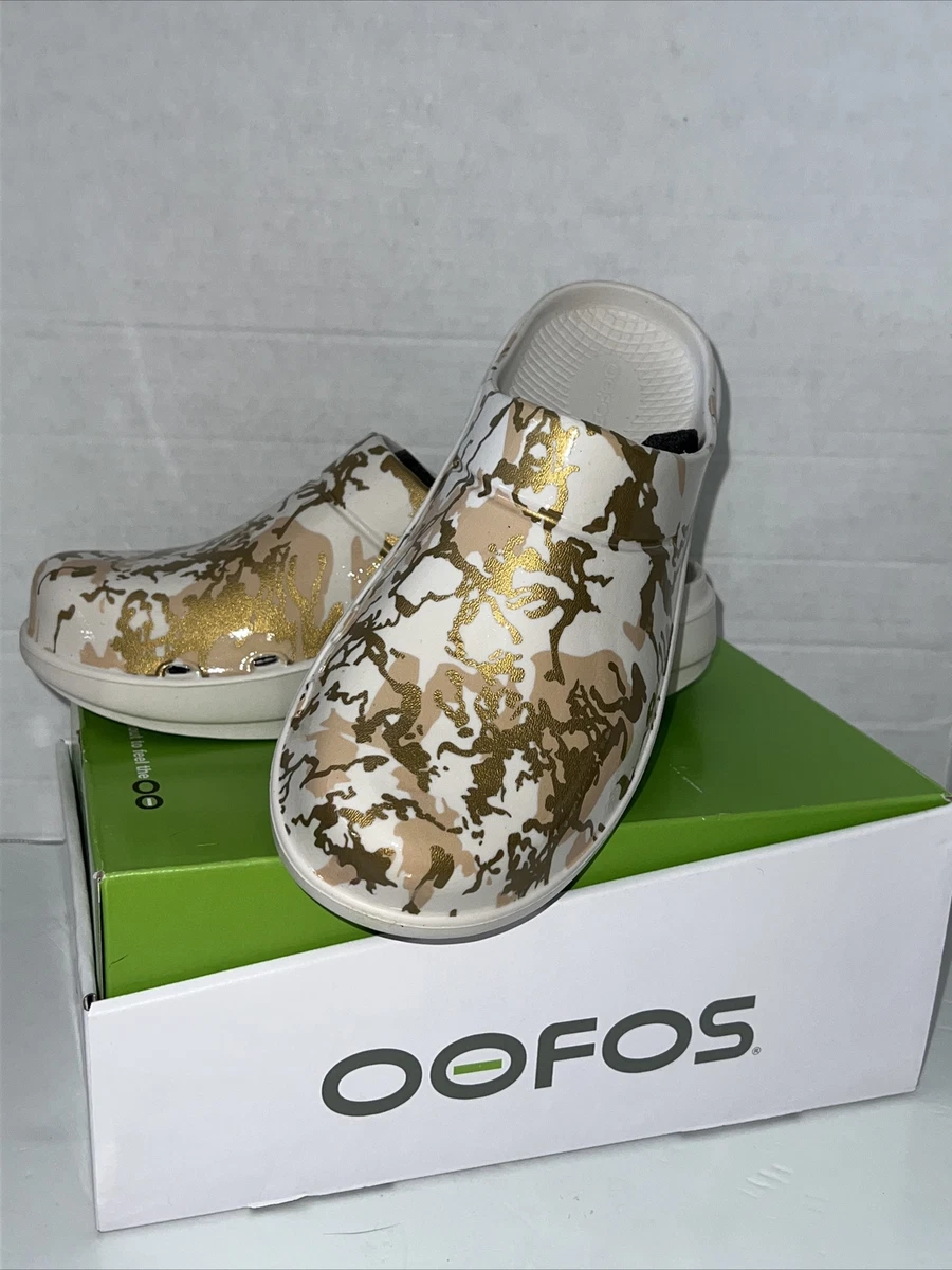 Leeds skab spejder OOFOS Oocloog Clog Waterproof Sahara Gold Size EU 42 Mens US 8/ Womens US  10 NEW | eBay