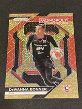 2024 Prizm WNBA Monopoly - DeWanna Bonner #WNBA7 -Gold Millionaire 223/500 -Read