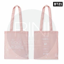 BTS BT21 Official Authentic Goods Pink Collection Pink Nylon Bag 2TYPE