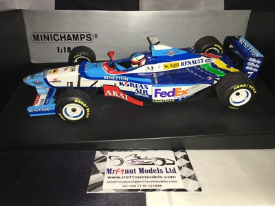 1:18 Minichamps #180970007 Jean Alesi Benetton B197 #7 1997 | eBay