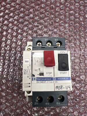 Used Telemecanique - GV2ME07 - Manual Starter 1.6-2.5A