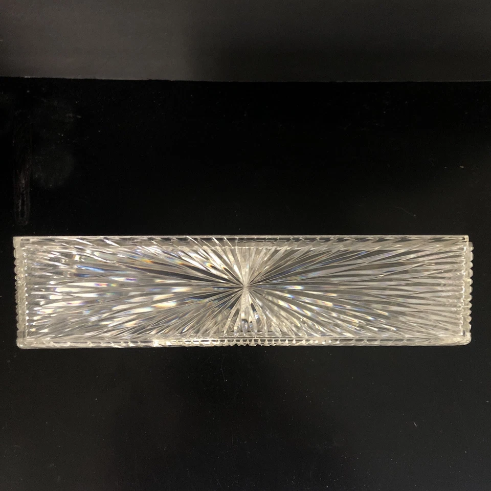 De colección Celebrity Inc Acrílico Kleenex Caja de Pañuelos Cubierta Soporte Starburst MCM NY, NY Foto 4 de 4