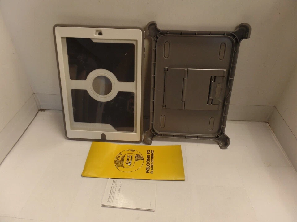 Funda Resistente Serie OtterBox Defender iPad Air 1 Glaciar (Gris/Blanco) Foto 3 de 4