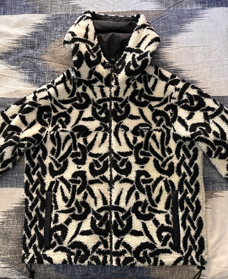 ジャケット・アウター Supreme Reversible Fleece Hooded Jacket Supreme Celtic Knot Reversible WINDSTOPPER Fleece Hooded Jacket
