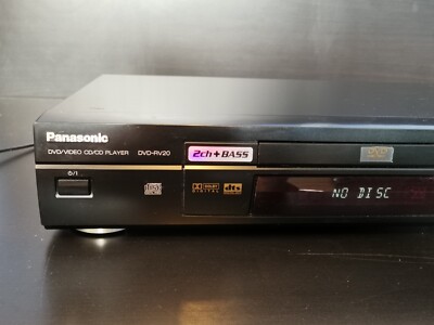 PANASONIC DVD/CD PLAYER DVD-RV20 - No Remote | eBay UK