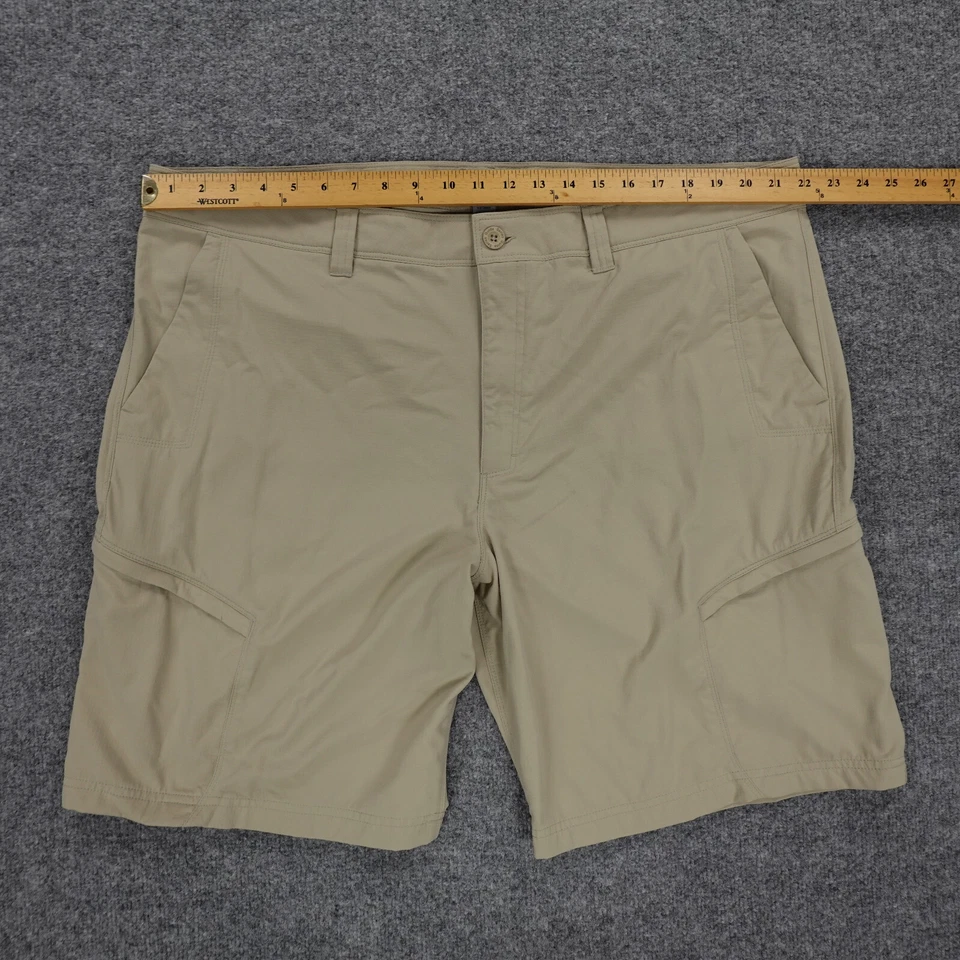 Pantalones Cortos Guide Series Para Hombre 44 Caqui Carga Desgarro Pesca Exterior Informal 44x10 Foto 4 de 4