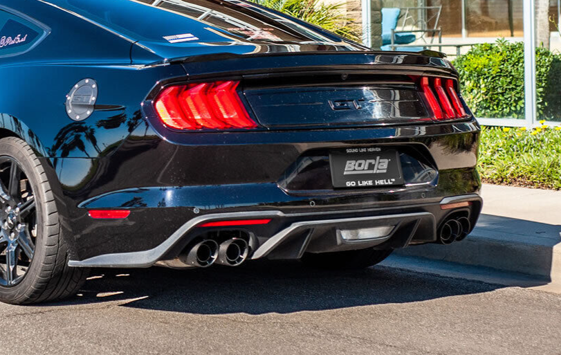Borla ATAK Catback w/Carbon Fiber Tips 2018-2023 Ford Mustang GT w