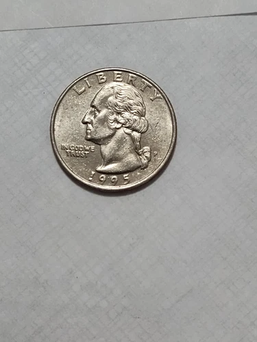 1995 p washington quarter with errors nice coin