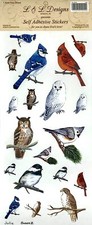 54992 - SCRAPBOOKING STICKERS - BIRDS