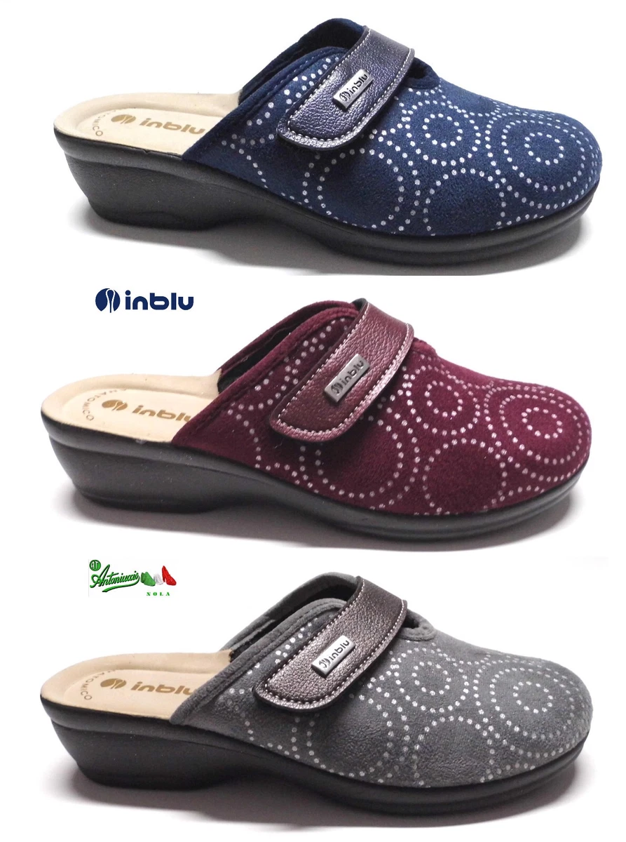 IBLUELOVER Pantofole Da Donna In Pile Con Pompon – Suola Antiscivolo – Calde E Morbide Per L'Inverno – Grigio EU39-41