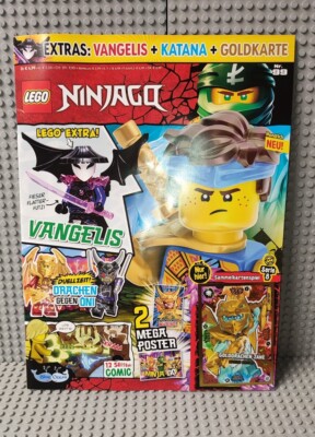 Neu ungelesen Heft LEGO Ninjago Nr 99 mit Katana Goldkarte ohne Figur 