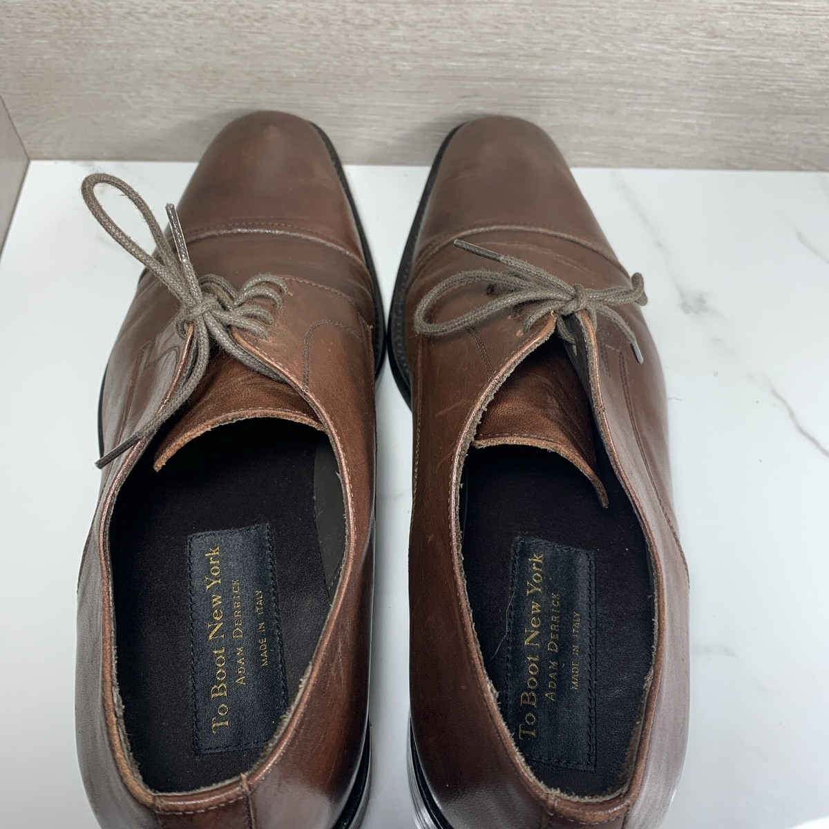 To Boot New York Adam Derrick Derby Shoes Mens 11 Leather Cap Toe Made in Italy To Boot New York Adam Derrick Men Size 8 | Mercari main image 2