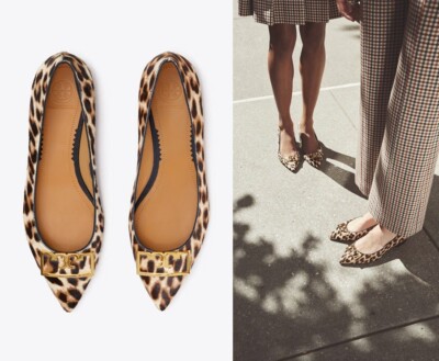 pointy toe tory burch flats