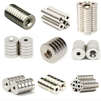 10 Magneti Al Neodimio Con Foro M4 - D20 Mm, Forza 10 Kg Per Fai Da Te O - Foto 10