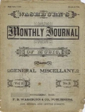 Washburn's Monthly Journal Of Music, Vol 2, May 1877