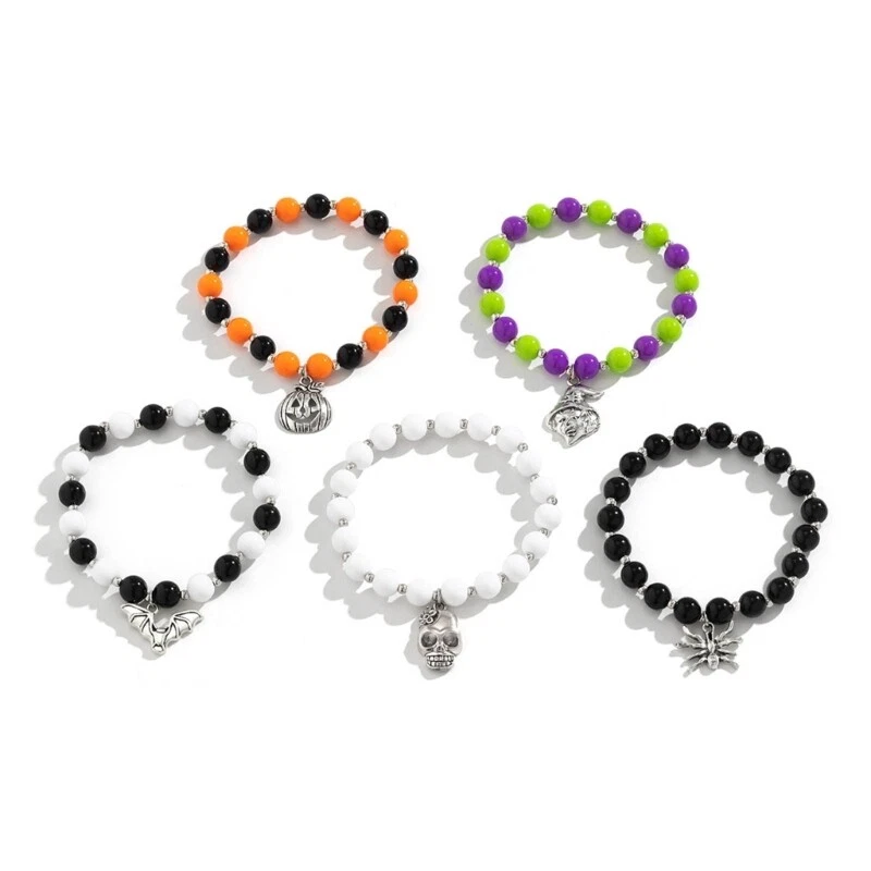 Halloween outlet beaded bracelets