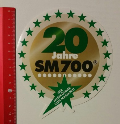 Aufkleber/Sticker A4: 20 Jahre SM 700 - Der Alleskönner von Marmorit (140416149)