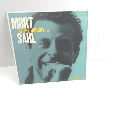 VINTAGE MORT SAHL AT THE HUNGRY I VINYL RECORD WITH CASE MG V-15012