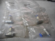 FESTO FLOW CONTROLS -- Quantity of 4 -- 193145 -- GRLA-1/8-QS-8-D