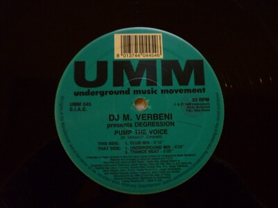DJ M. Verbeni   Pump The Voice | UMM 045