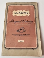 Vintage RCA Victor Records-Request Catalog 1951
