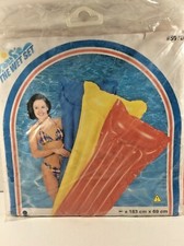 NEW OLD STOCK The Wet Set Intex Vtg 2000 RED Pool Float Inflatable Air Mat