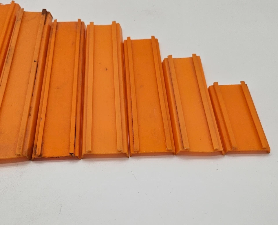 Vintage Mattel Hotwheels Redline Era Track Lot of 16 Various Length Pieces - Image 4 of 4