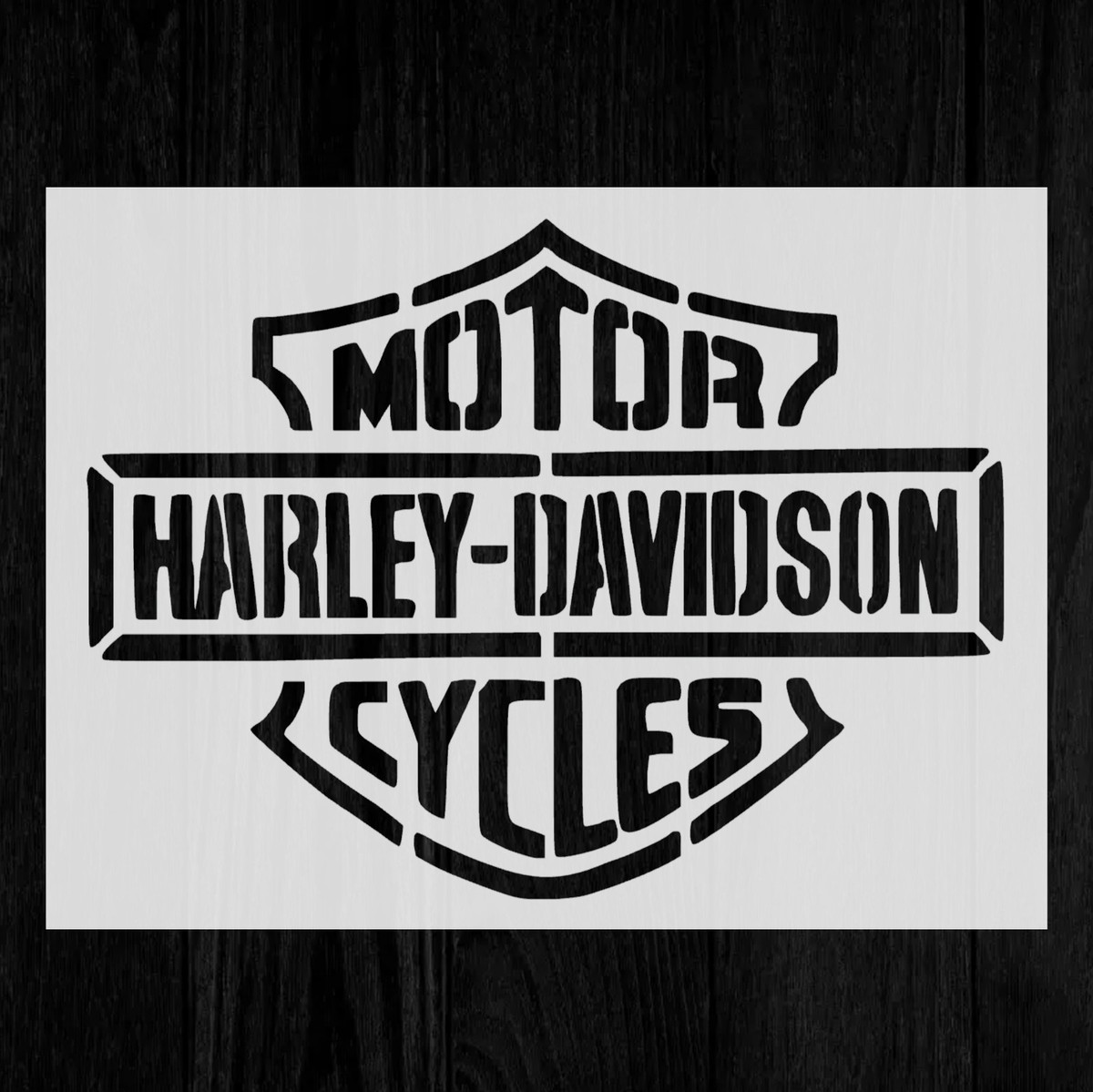 Harley Davidson Logo Stencil 15 Paint Stencils Ideas Stencils