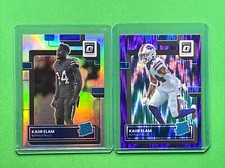2022 Donruss Optic Kaiir Elam #249 Rated Rookie Negative Silver Variation Prizm